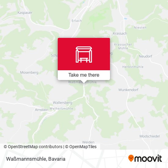 Waßmannsmühle map