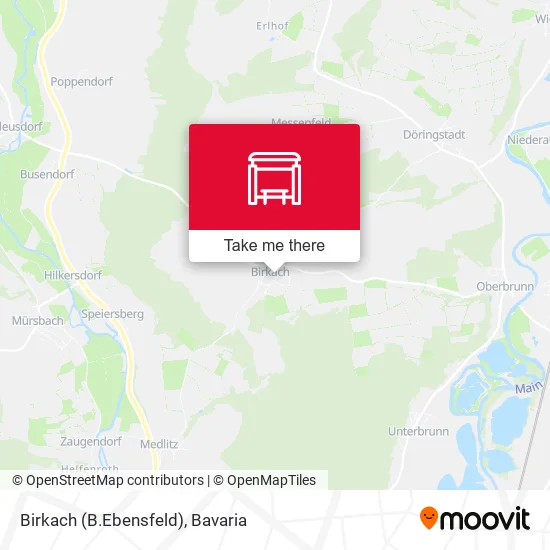 Карта Birkach (B.Ebensfeld)