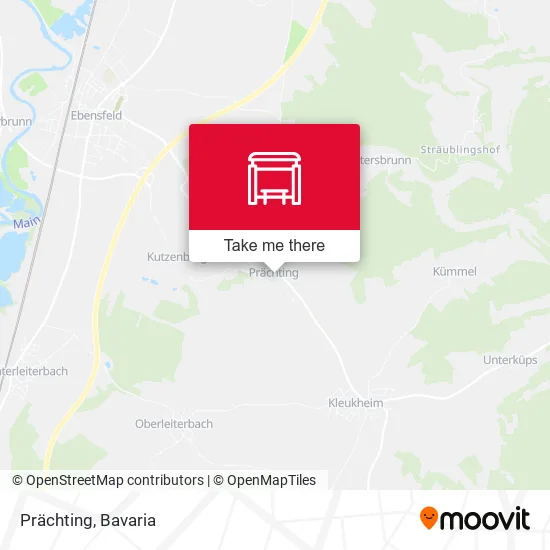 Карта Prächting