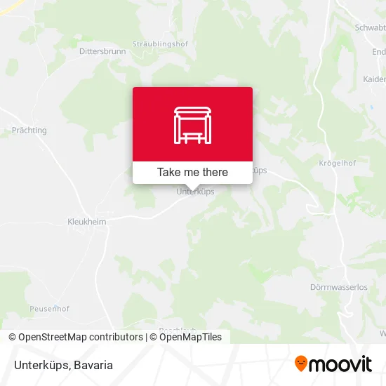 Карта Unterküps