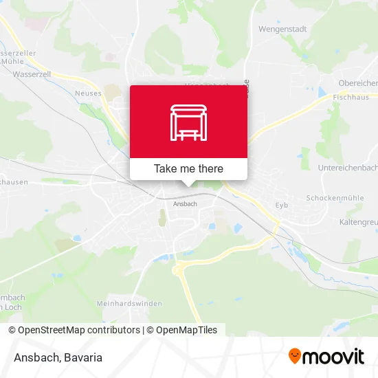 Карта Ansbach