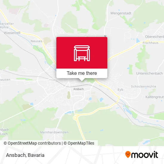Карта Ansbach