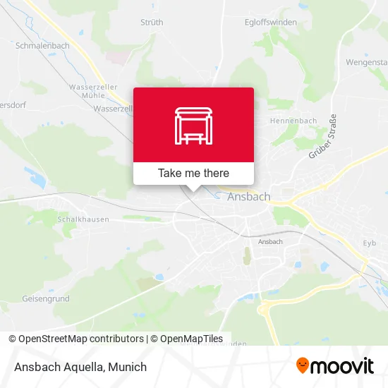 Карта Ansbach Aquella