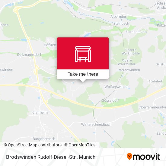 Карта Brodswinden Rudolf-Diesel-Str.