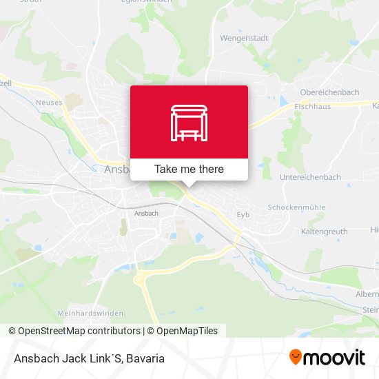 Ansbach Jack Link´S map