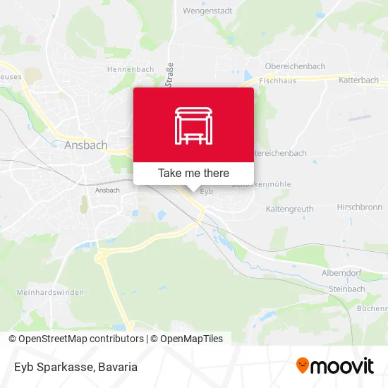 Eyb Sparkasse map
