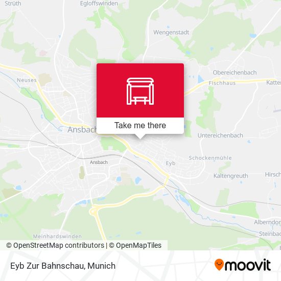 Карта Eyb Zur Bahnschau