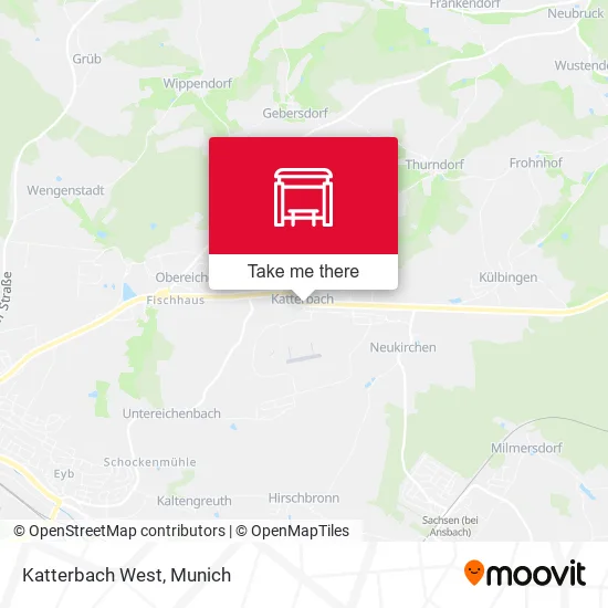 Карта Katterbach West