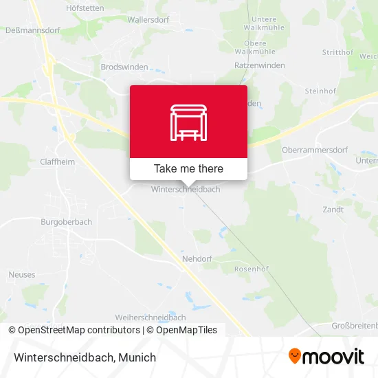 Карта Winterschneidbach