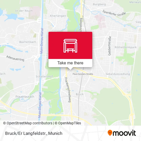 Карта Bruck/Er Langfeldstr.