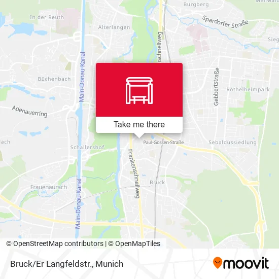 Карта Bruck/Er Langfeldstr.