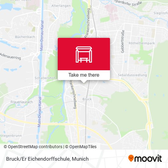 Bruck/Er Eichendorffschule map