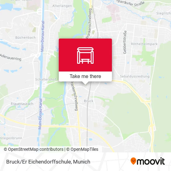 Карта Bruck/Er Eichendorffschule