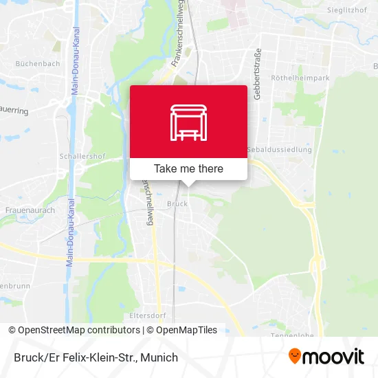 Карта Bruck/Er Felix-Klein-Str.