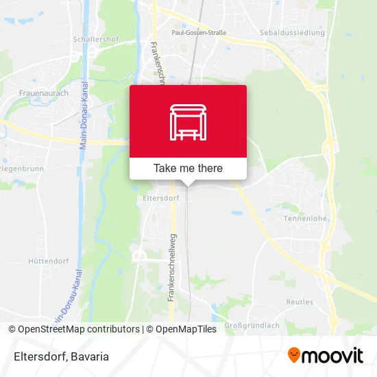 Карта Eltersdorf
