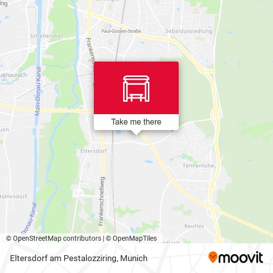 Eltersdorf am Pestalozziring map