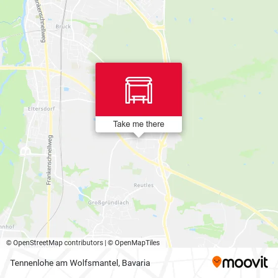 Карта Tennenlohe am Wolfsmantel