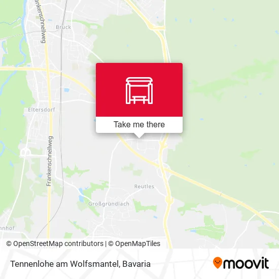 Карта Tennenlohe am Wolfsmantel