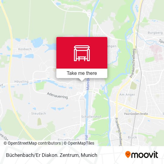 Büchenbach/Er Diakon. Zentrum map
