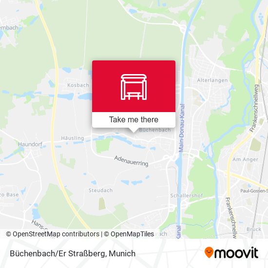 Büchenbach/Er Straßberg map