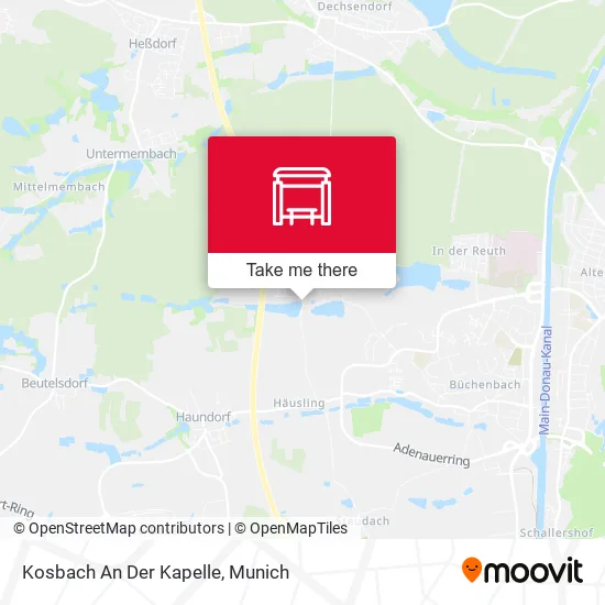 Карта Kosbach An Der Kapelle