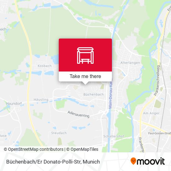 Büchenbach/Er Donato-Polli-Str map