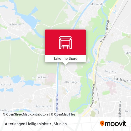 Alterlangen Heiligenlohstr. map