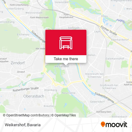 Карта Weikershof