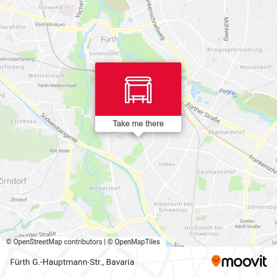 Fürth G.-Hauptmann-Str. map