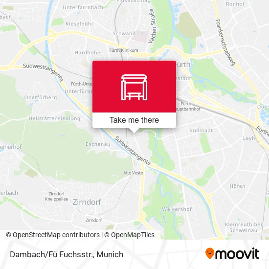 Карта Dambach/Fü Fuchsstr.