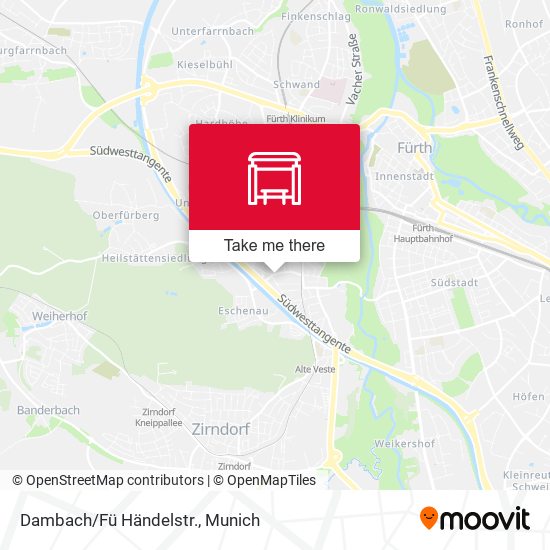 Dambach/Fü Händelstr. map