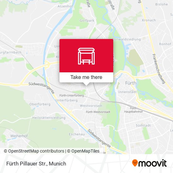 Карта Fürth Pillauer Str.