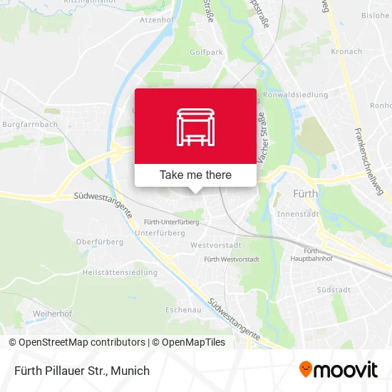 Карта Fürth Pillauer Str.