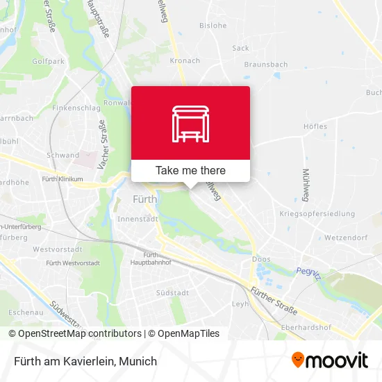 Карта Fürth am Kavierlein