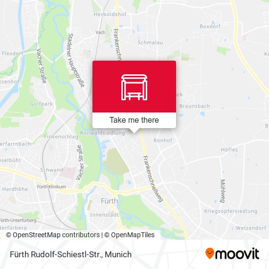 Fürth Rudolf-Schiestl-Str. map