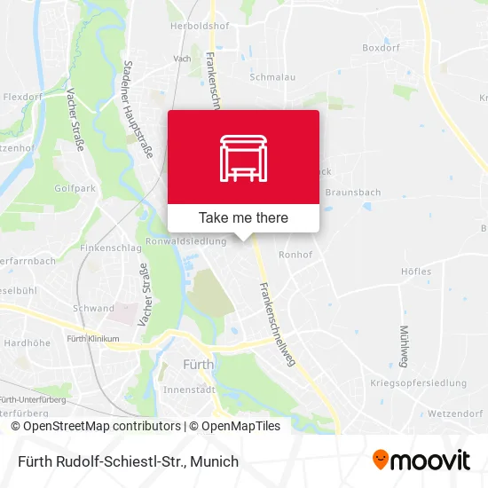 Карта Fürth Rudolf-Schiestl-Str.
