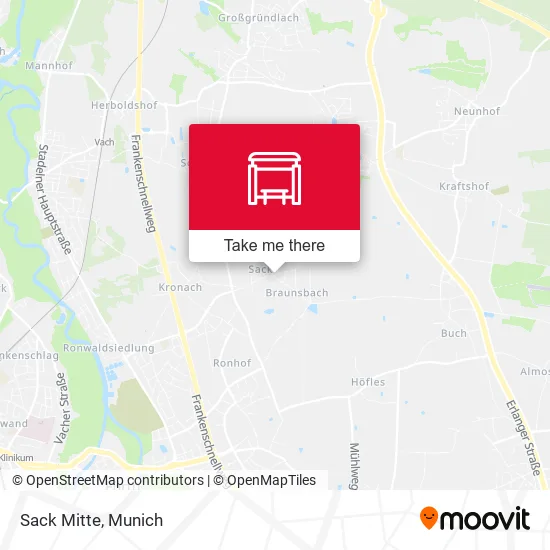 Карта Sack Mitte