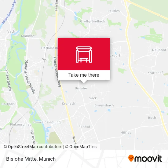 Карта Bislohe Mitte