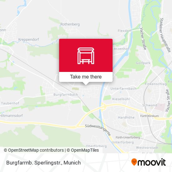 Карта Burgfarrnb. Sperlingstr.