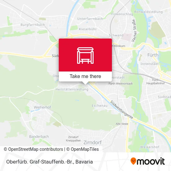 Карта Oberfürb. Graf-Stauffenb.-Br.