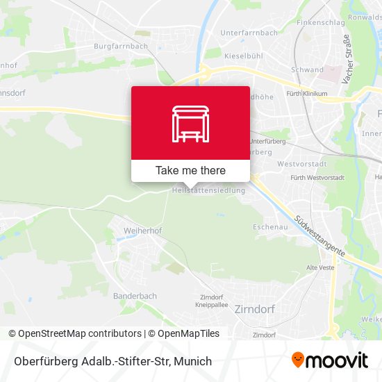 Oberfürberg Adalb.-Stifter-Str map