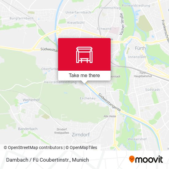 Dambach / Fü Coubertinstr. map