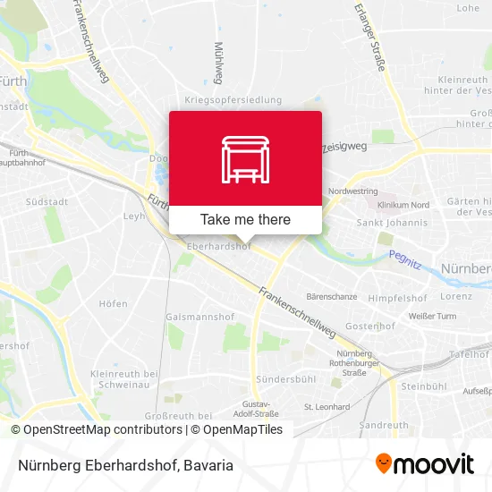 Карта Nürnberg Eberhardshof