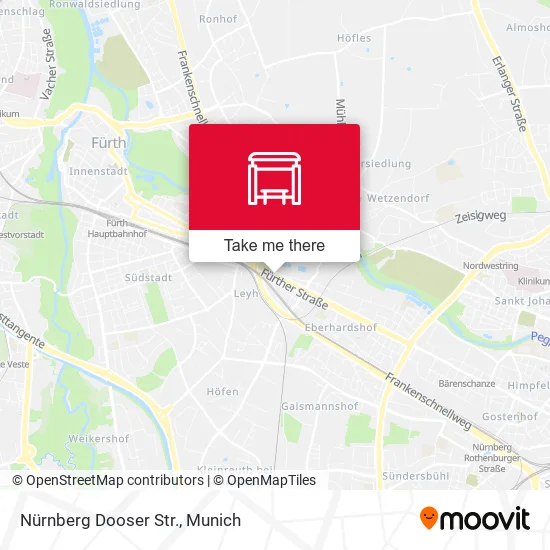 Карта Nürnberg Dooser Str.