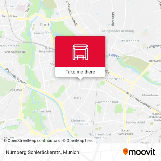 Карта Nürnberg Schieräckerstr.