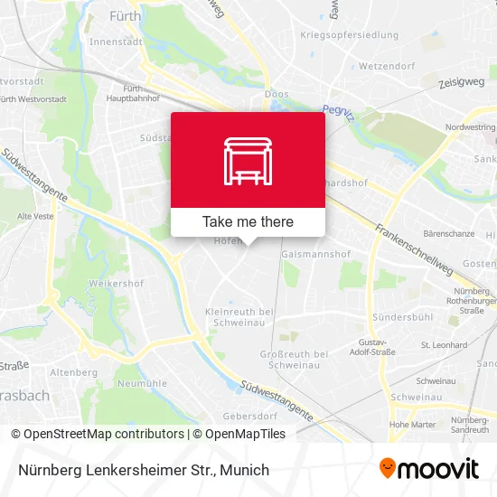 Карта Nürnberg Lenkersheimer Str.