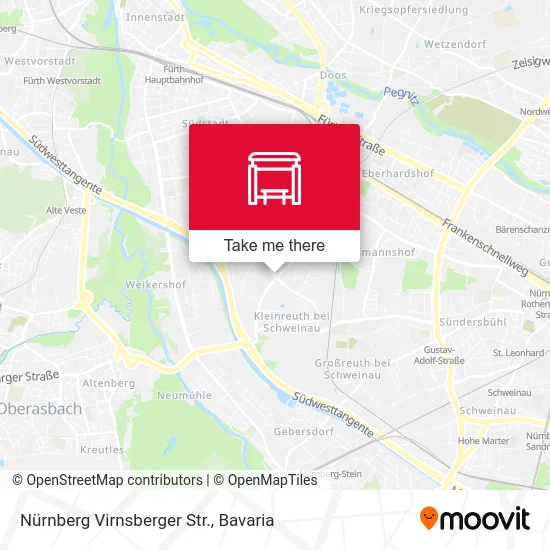 Карта Nürnberg Virnsberger Str.
