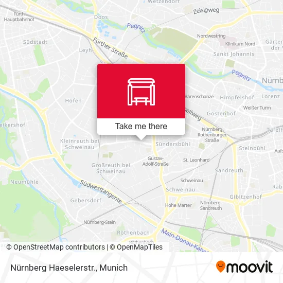 Карта Nürnberg Haeselerstr.