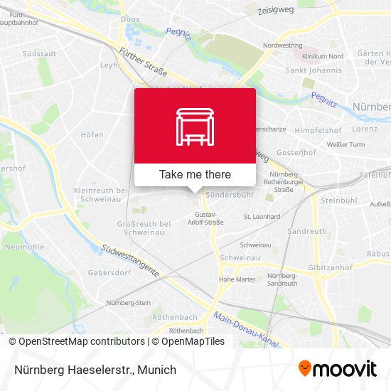 Nürnberg Haeselerstr. map