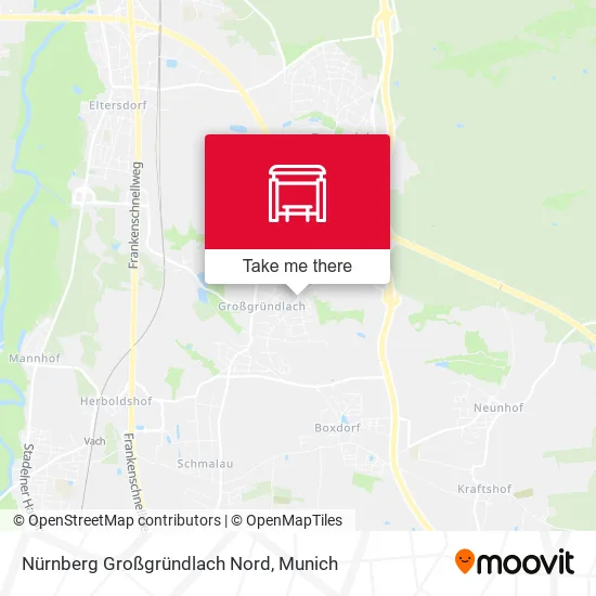 Карта Nürnberg Großgründlach Nord